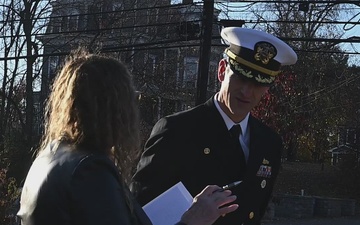 USS John Basilone Sailors Participate in Namesake Remembrance Ceremony