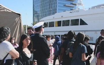 Fleet Week San Diego 2024 Broadway Pier Student STEM Day