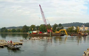 Locks and Dam 3 / Dam Demolition Time-Lapse - USACE Pittsburgh District