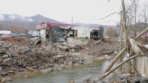 Hurricane Helene Debris Swannanoa