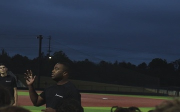 Jacksonville State University Baseball Team conduct a Marine Corps CFT B-Roll