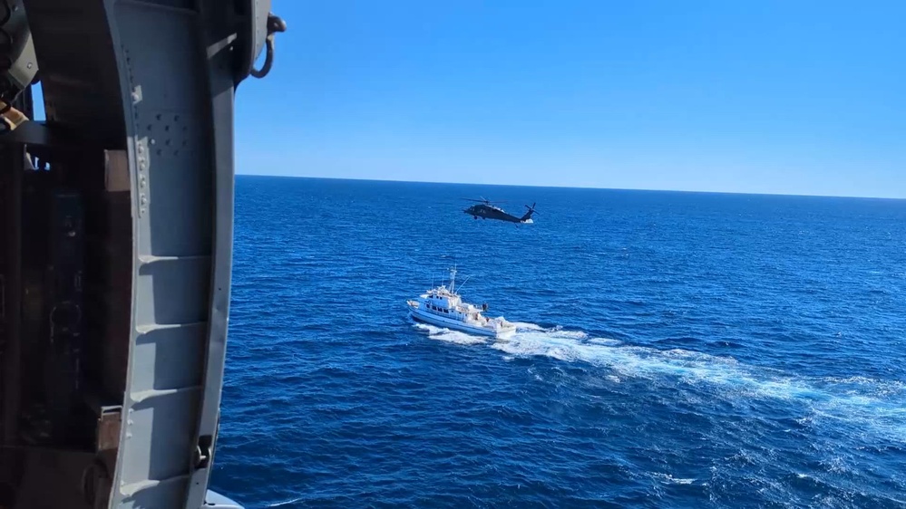 DVIDS - Video - 129th Rescue Wing Rescues Fisherman over Veteran's Day ...