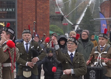 U.S. Army Soldiers Join Polish Citizens to Celebrate Polish Independence Day