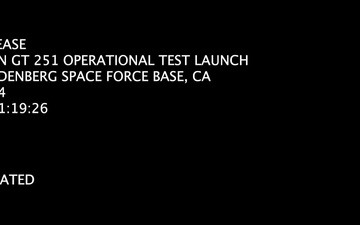 Minuteman III Test Launch Showcases Readiness of U.S. Nuclear Force's Safe, Effective Deterrent (NON-NARRATED)