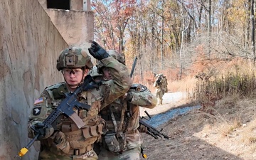 Infantry advanced leader course field training