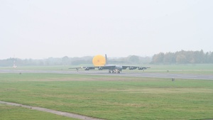 Last B-52s land at RAF Fairford for BTF 25-1