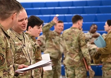 The 118th Wing exercising war time tasking