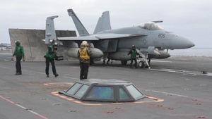 USS Nimitz Conducts Flight Operations
