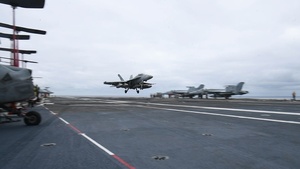 USS Nimitz Conducts Flight Operations