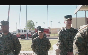 MCAS Yuma hosts 249th Birthday Cake Cutting Ceremony