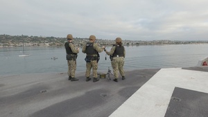 USS Nimitz Pulls Into Naval Air Station North Island
