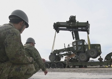 Headline/Title: MWSS-171 demonstrate ADR to JSDF during Keen Sword 25