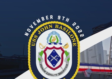 USS JOHN BASILONE (DDG 122) Commissioning