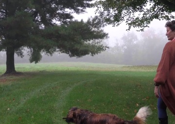 DLA Distribution employee overcomes tragedy with help from four-legged companion