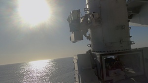 Close-In Weapon System Live Fire