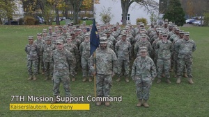 7th MSC sporting event salute