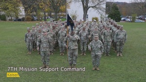 7th MSC sporting event salute