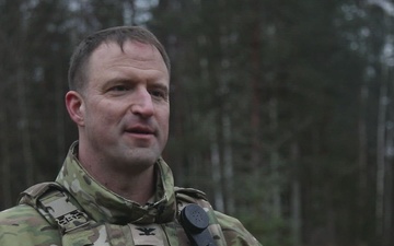 Estonian division commander observes 10th Mtn. Div. live fire exercise