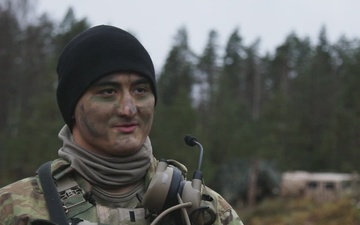 Estonian division commander observes 10th Mtn. Div. live fire exercise