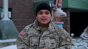 Pfc. Vincent Cuenco, Holiday Greeting