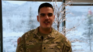 Spc. Colten Jolley, Holiday Greeting