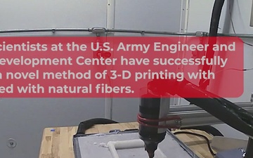 ERDC scientists pioneer 3-D ice printing