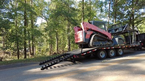 South Carolina Air National Guard clears roads in Greer during Hurricane Helene recovery efforts