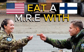 Eat a M.R.E with Finnish Army 1st Lt. Lauri Keravuo (Landscape)