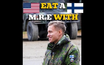 Eat a M.R.E with Finnish Army 1st Lt. Lauri Keravuo (Vertical)