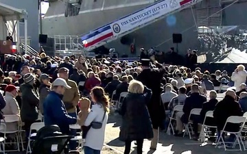 USS NANTUCKET (LCS27) COMMISSIONING