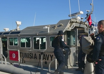 B-ROLL of Georgians Coast Guard Visit Board Search and Seizure exercise During Phoenix Express 2024