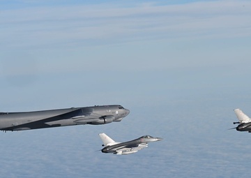 BTF 25-1 operations above the Baltic Sea