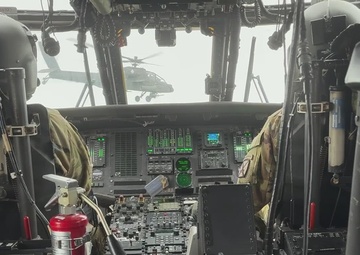 10th Mountain Division (LI) Combat Aviation Brigade participates in NFL Salute to Service