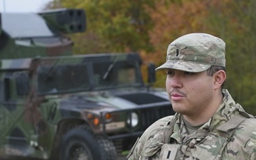 Stinger Missile Live Fire Exercise - U.S. Army 1st Lt. Lawrence Cruz Interview