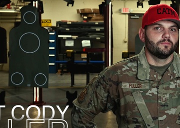 902nd Security Forces Squadron weapons training
