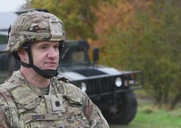 Stinger Missile Live Fire Exercise - U.S. Army Lt. Col. Chris Couch Interview