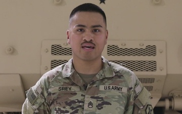 364th ESC Soldier Thanksgiving Message - Staff Sgt. Kevin Srey