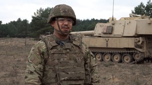 Pfc. Guevara speaks on Dynamic Front