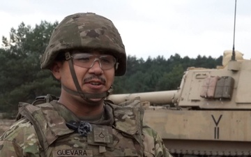 Pfc. Guevara speaks on Dynamic Front