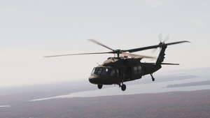 Black Hawk Flies over the National Capital Region