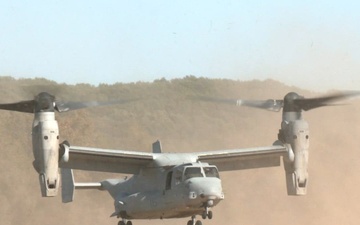 V-22 Ospreys at Fort McCoy