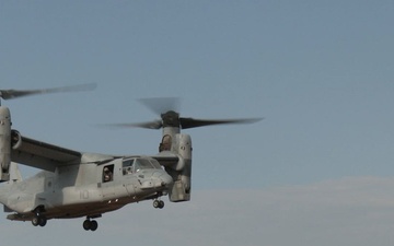 V-22 Ospreys at Fort McCoy