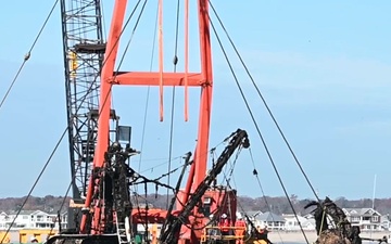 B:Roll Partners monitor salvage of sunken fishing vessel off New Jersey