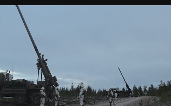 French Soldiers conduct artillery firing tables