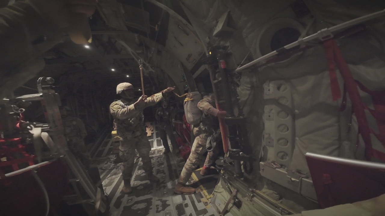 DVIDS - Video - A Sky Soldier's POV During An Airborne Operation