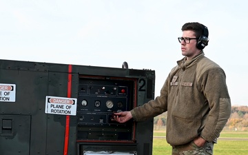 20EBS Airmen Load Weapons in Preparation for BTF 25-1 Mission