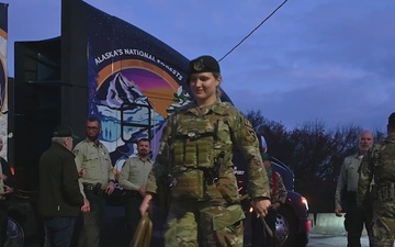 U.S. Capitol Christmas Tree arrives at Joint Base Andrews