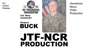 U.S. Navy Lieutenant Gregory Buck - Hometown News (JTF-NCR Reel)