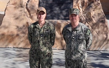 CAPT BURKETT &amp; CAPT BASFORD - GO NAVY MIDSHIPMEN / DEC. 14