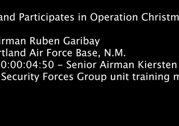 Kirtland Participates in Operation Christmas Drop